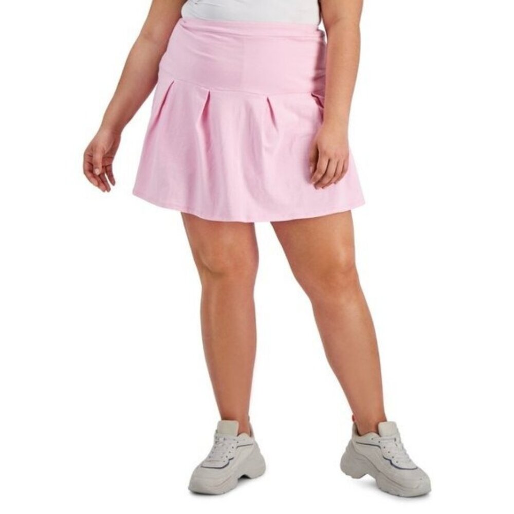 Grayson/Threads Trendy Plus Size Tennis Skort, Pink, Size 3X, New